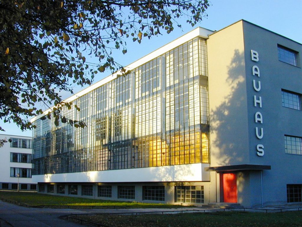 edificio escuela bauhaus alemania arquitectura arte