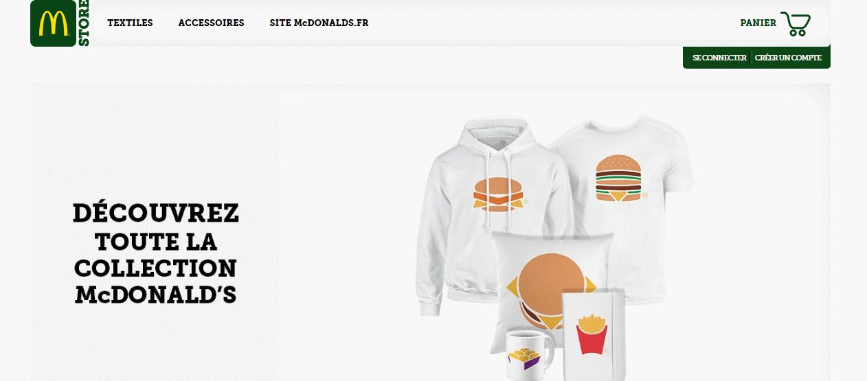 McDonalds PrestaShop