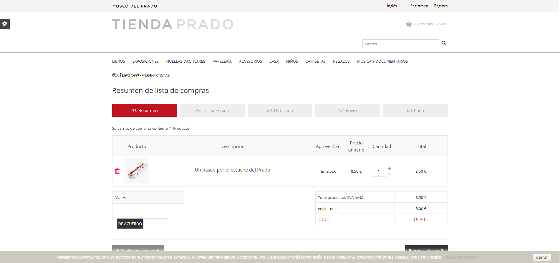 Museo del Prado PrestaShop