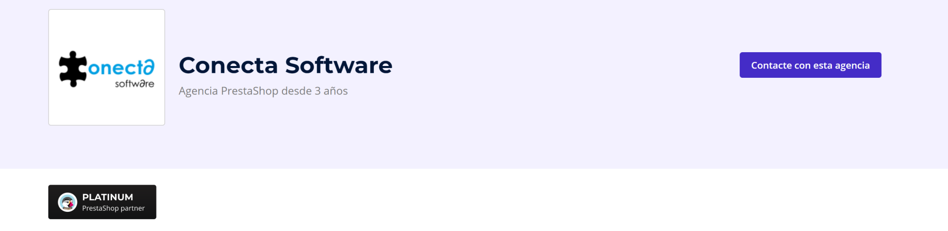 conecta software prestashop platinum partner
