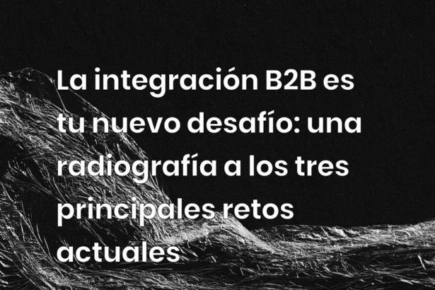 La integración B2B, tu nuevo desafío