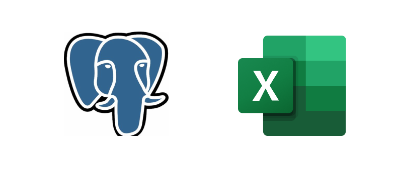 cconector postgresql excel