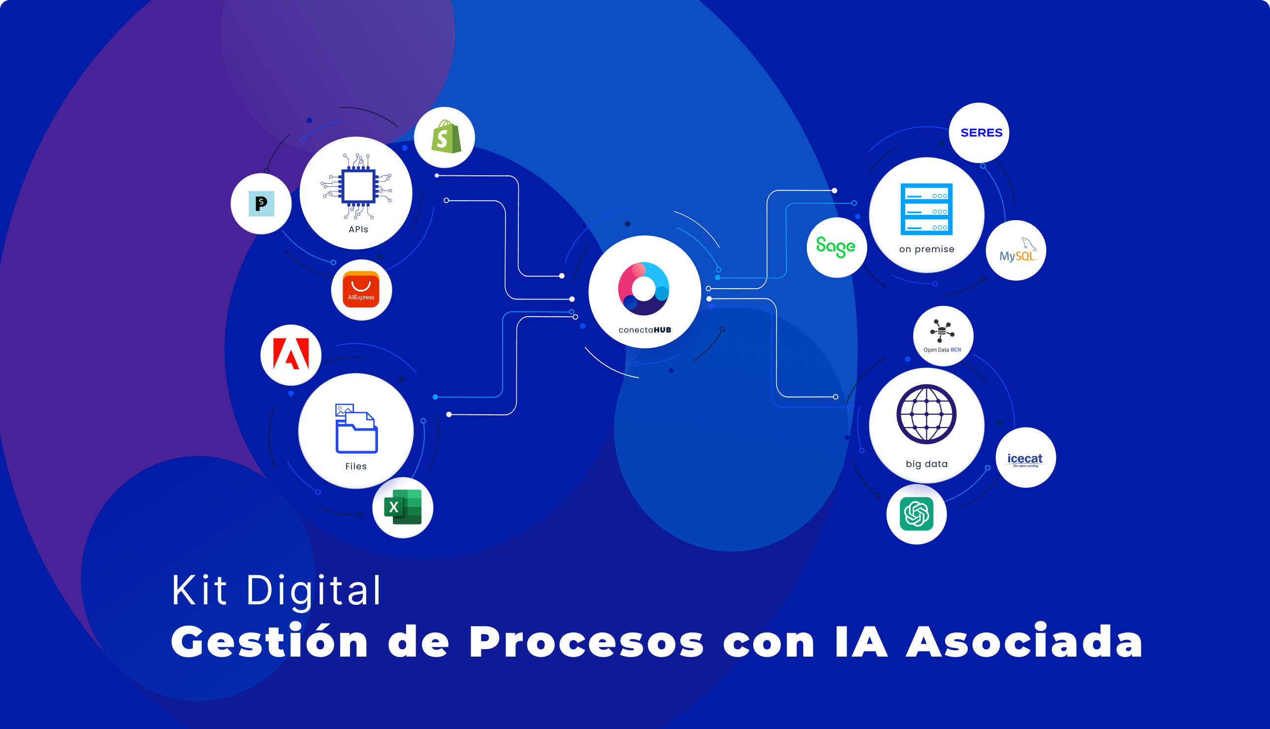 kit digital gestion de procesos con ia asociada conecta hub
