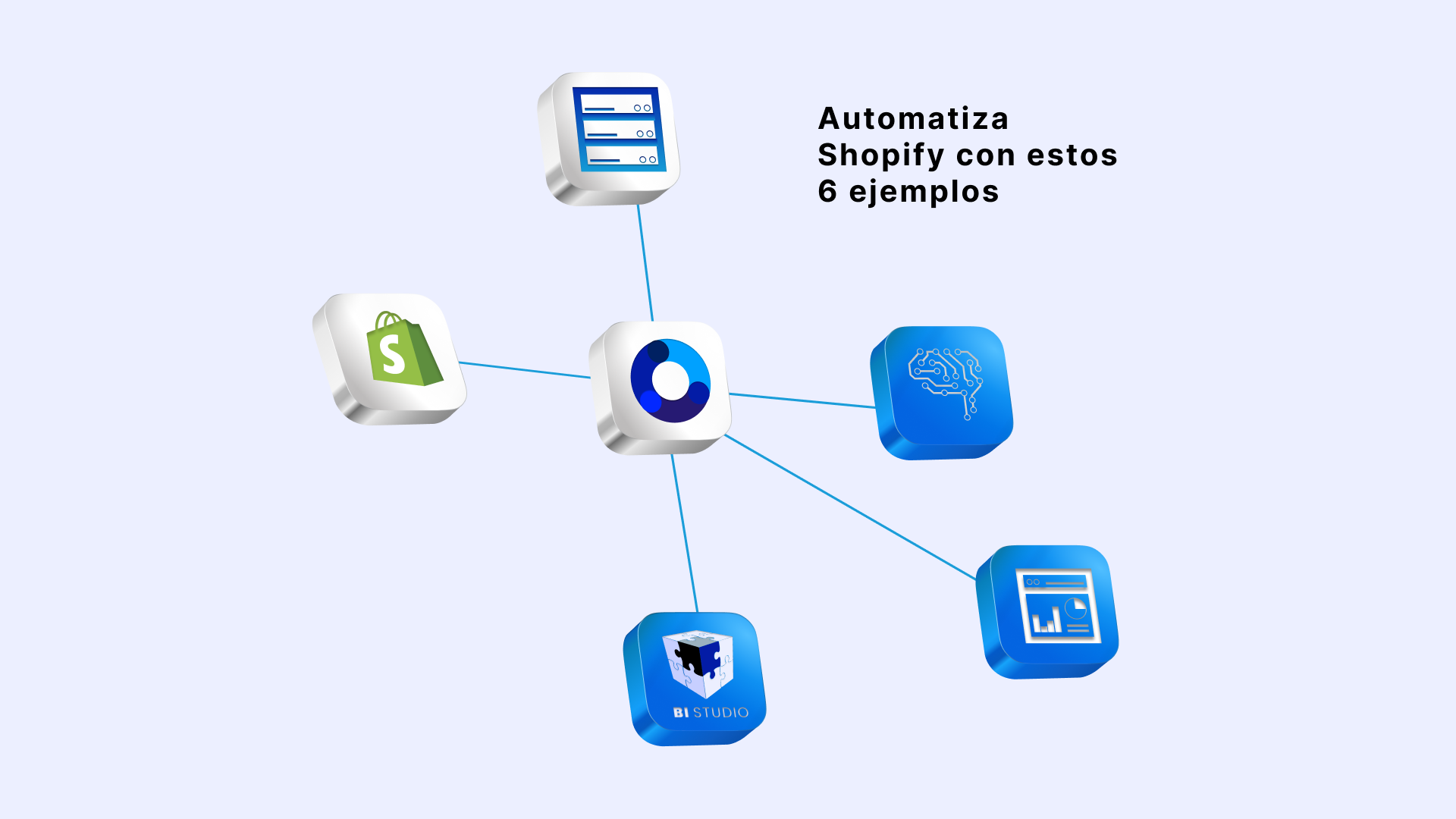 6 integraciones shopify ecommerce con Conecta HUB